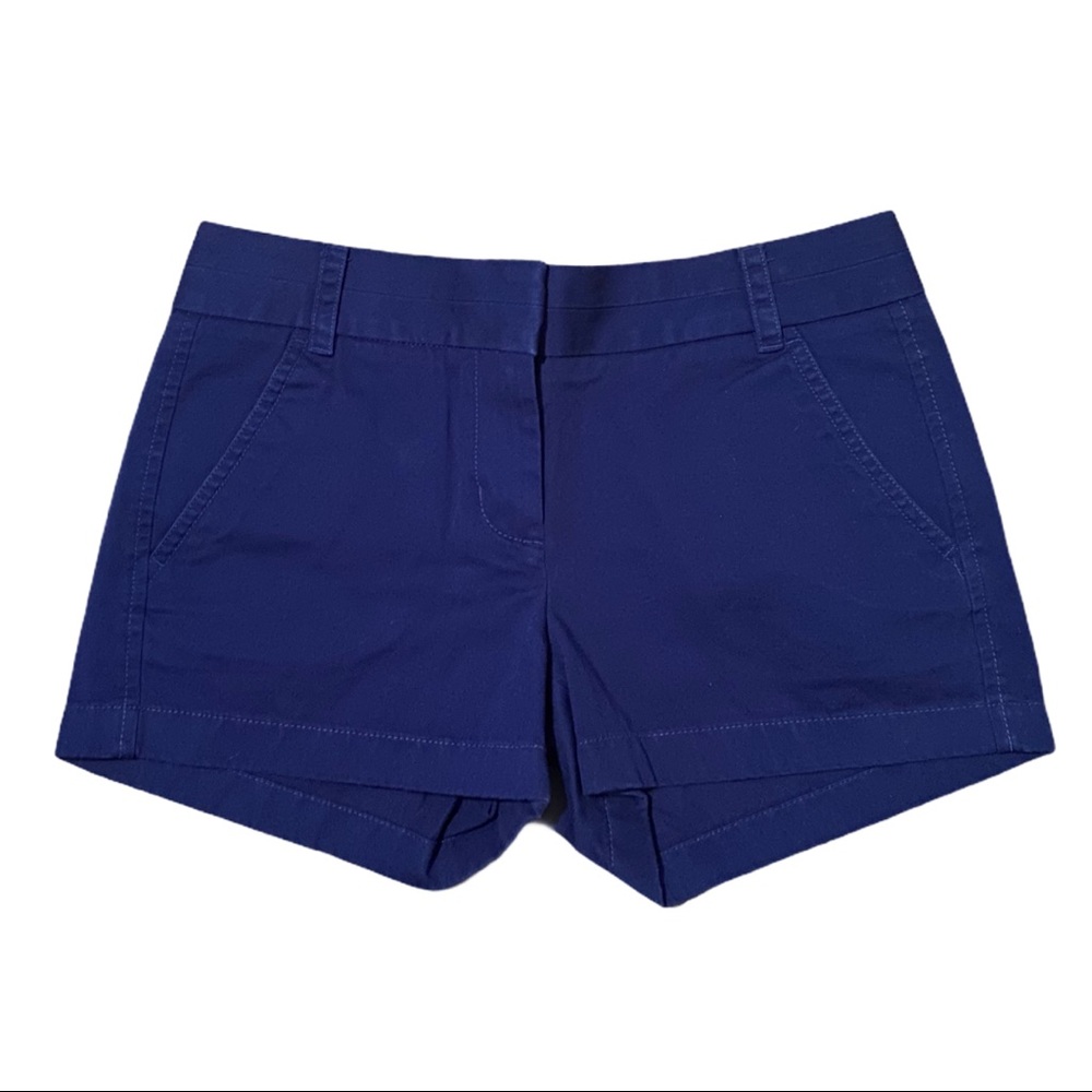 J. Crew royal blue chino shorts